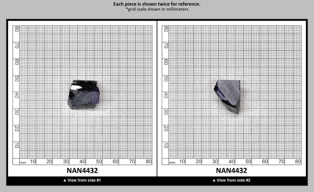 Nanosital Simulated Color Changing Lab Created Faceting Rough for Gem Cutting - #E-279 - Various Sizes : NAN4432