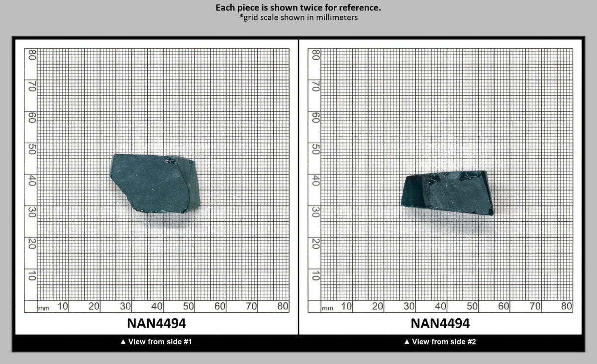 Nanosital Simulated Mars Emerald Lab Created Faceting Rough for Gem Cutting - #C-204 - Various Sizes : NAN4494