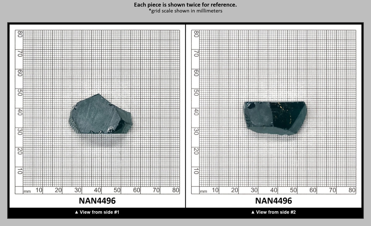 Nanosital Simulated Mars Emerald Lab Created Faceting Rough for Gem Cutting - #C-204 - Various Sizes : NAN4496