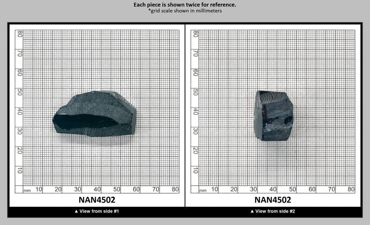 Nanosital Simulated Mars Emerald Lab Created Faceting Rough for Gem Cutting - #C-204 - Various Sizes : NAN4502