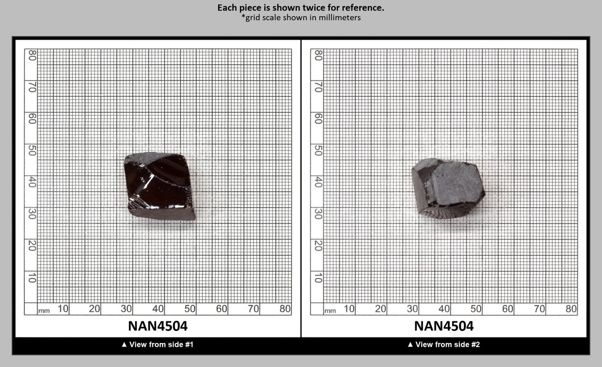 Nanosital Simulated Madeira Citrine Lab Created Faceting Rough for Gem Cutting - #4 - Various Sizes : NAN4504