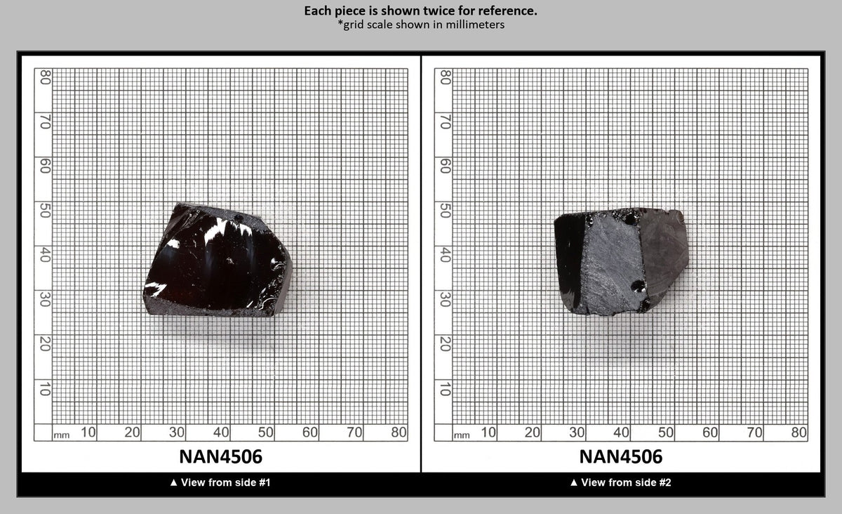 Nanosital Simulated Madeira Citrine Lab Created Faceting Rough for Gem Cutting - #4 - Various Sizes : NAN4506