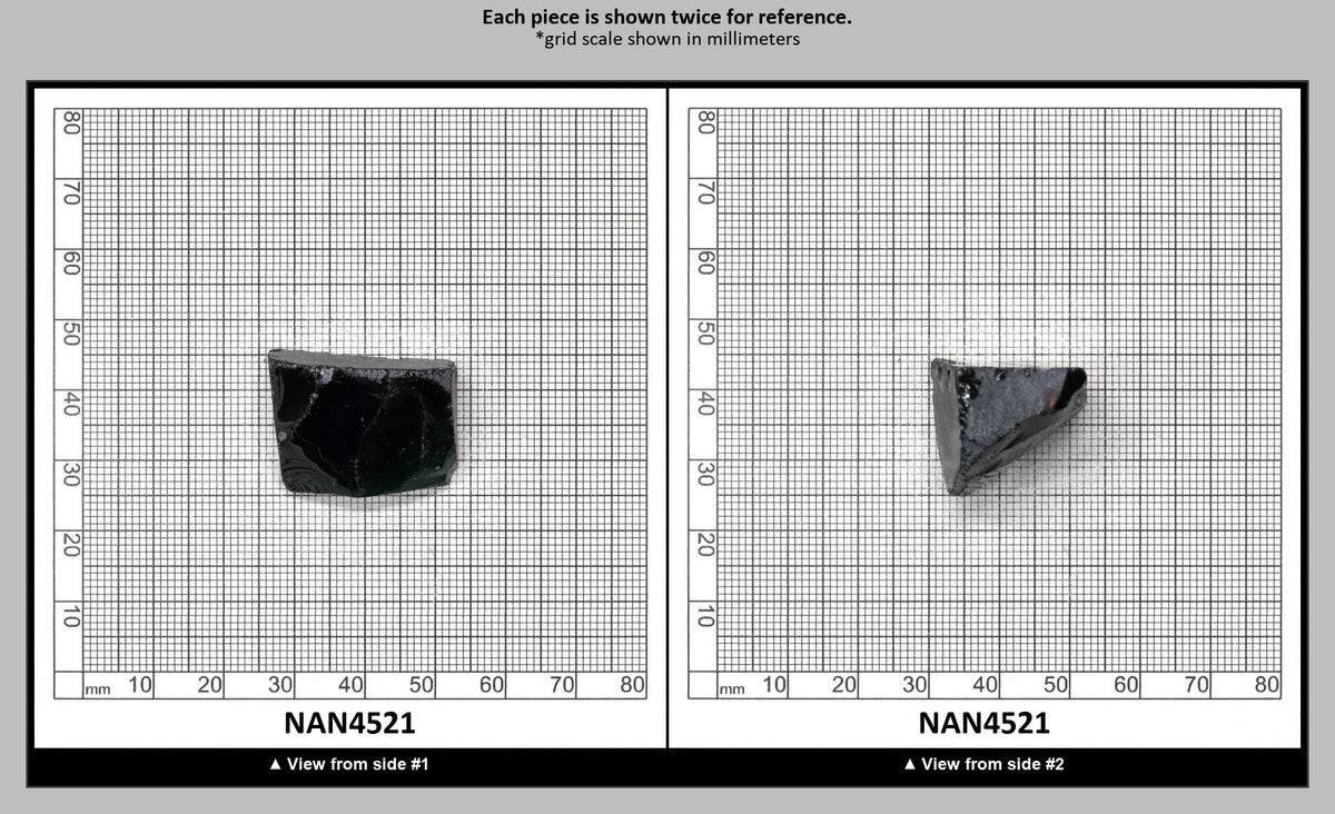 Nanosital Simulated Dark Green Tourmaline Lab Created Faceting Rough for Gem Cutting - #21 - Various Sizes : NAN4521