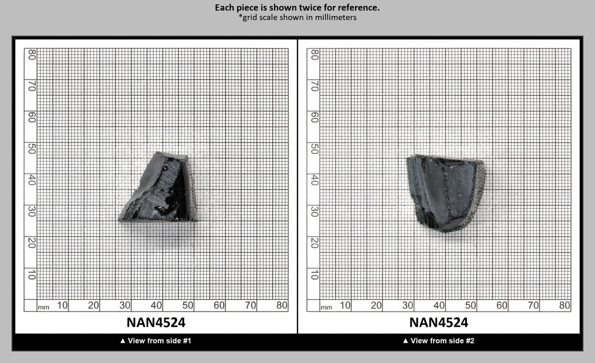 Nanosital Simulated Dark Green Tourmaline Lab Created Faceting Rough for Gem Cutting - #21 - Various Sizes : NAN4524
