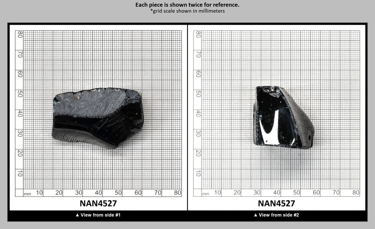Nanosital Simulated Dark Green Tourmaline Lab Created Faceting Rough for Gem Cutting - #21 - Various Sizes : NAN4527