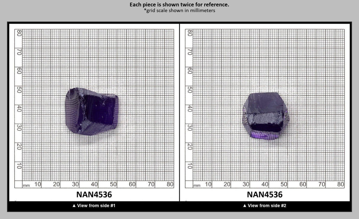 Nanosital Simulated Color Changing Lab Created Faceting Rough for Gem Cutting - #E-114 - Various Sizes : NAN4536