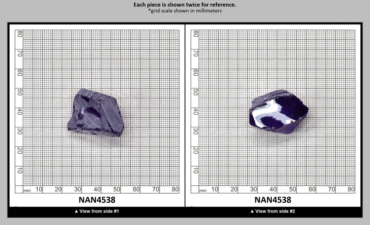 Nanosital Simulated Color Changing Lab Created Faceting Rough for Gem Cutting - #E-114 - Various Sizes : NAN4538