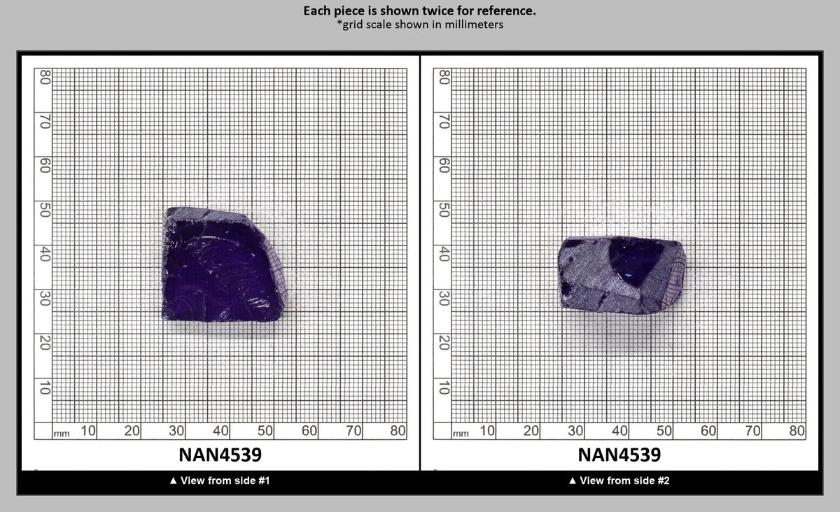 Nanosital Simulated Color Changing Lab Created Faceting Rough for Gem Cutting - #E-114 - Various Sizes : NAN4539