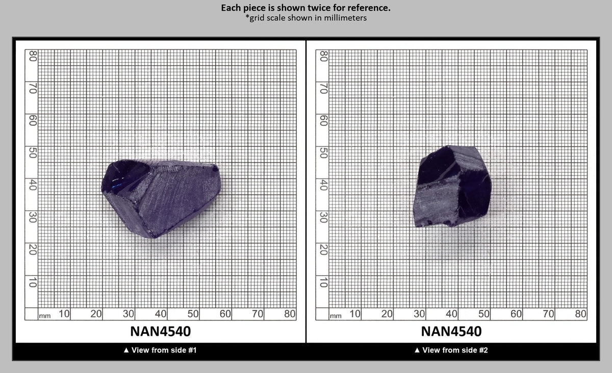 Nanosital Simulated Color Changing Lab Created Faceting Rough for Gem Cutting - #E-114 - Various Sizes : NAN4540