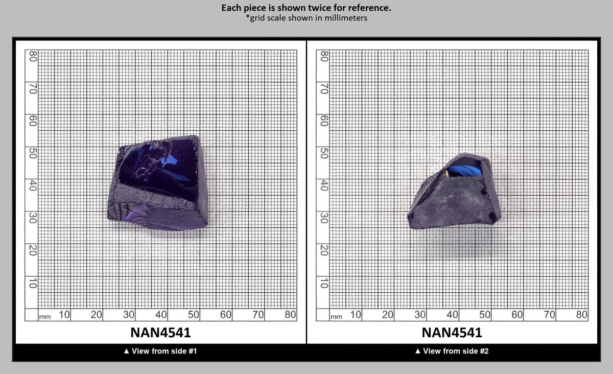 Nanosital Simulated Color Changing Lab Created Faceting Rough for Gem Cutting - #E-114 - Various Sizes : NAN4541