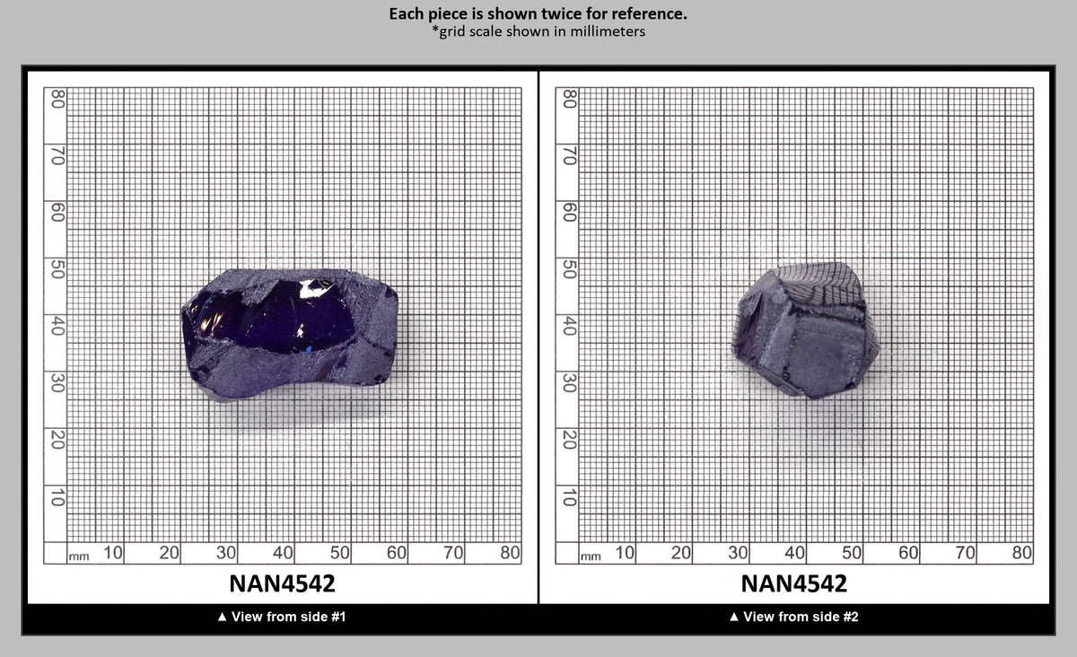 Nanosital Simulated Color Changing Lab Created Faceting Rough for Gem Cutting - #E-114 - Various Sizes : NAN4542