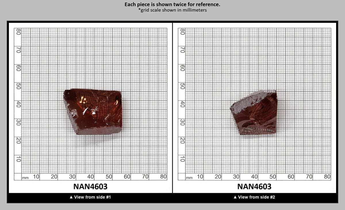 Nanosital Simulated Color Changing Lab Created Faceting Rough for Gem Cutting - #69 - Various Sizes : NAN4603