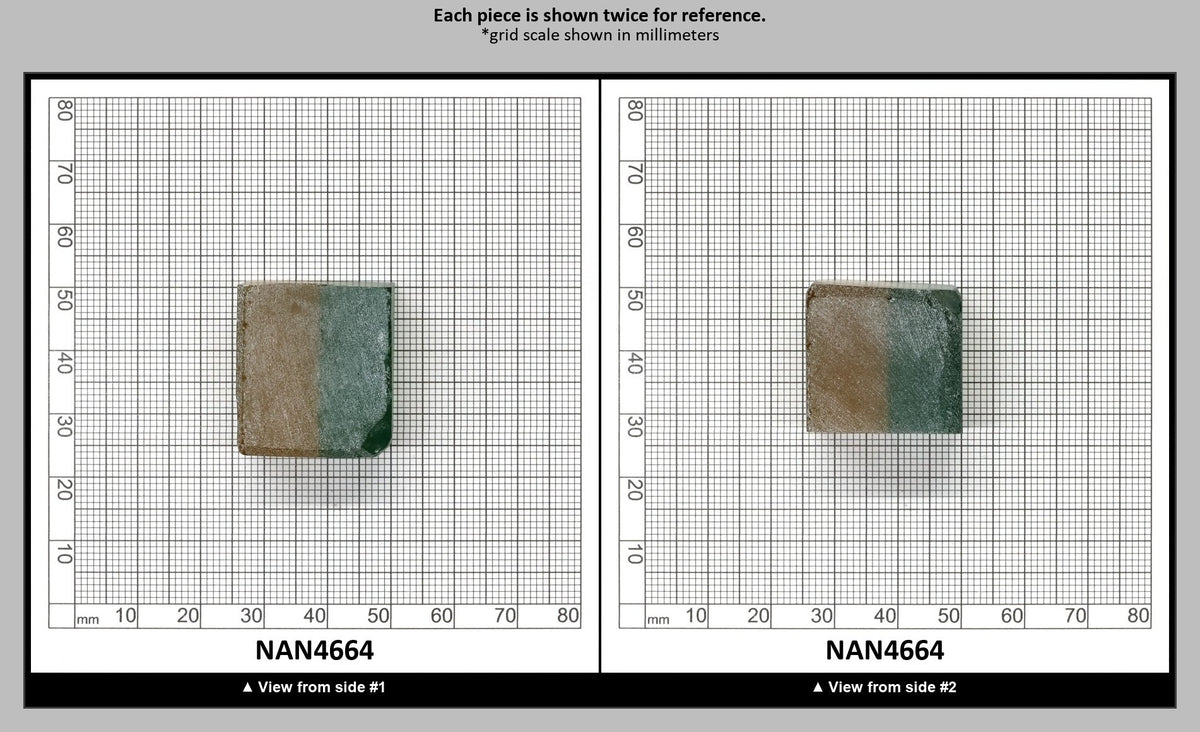 Nanosital Simulated Bi-Color Lab Created Faceting Rough for Gem Cutting - Green-Yellow - Various Sizes : NAN4664