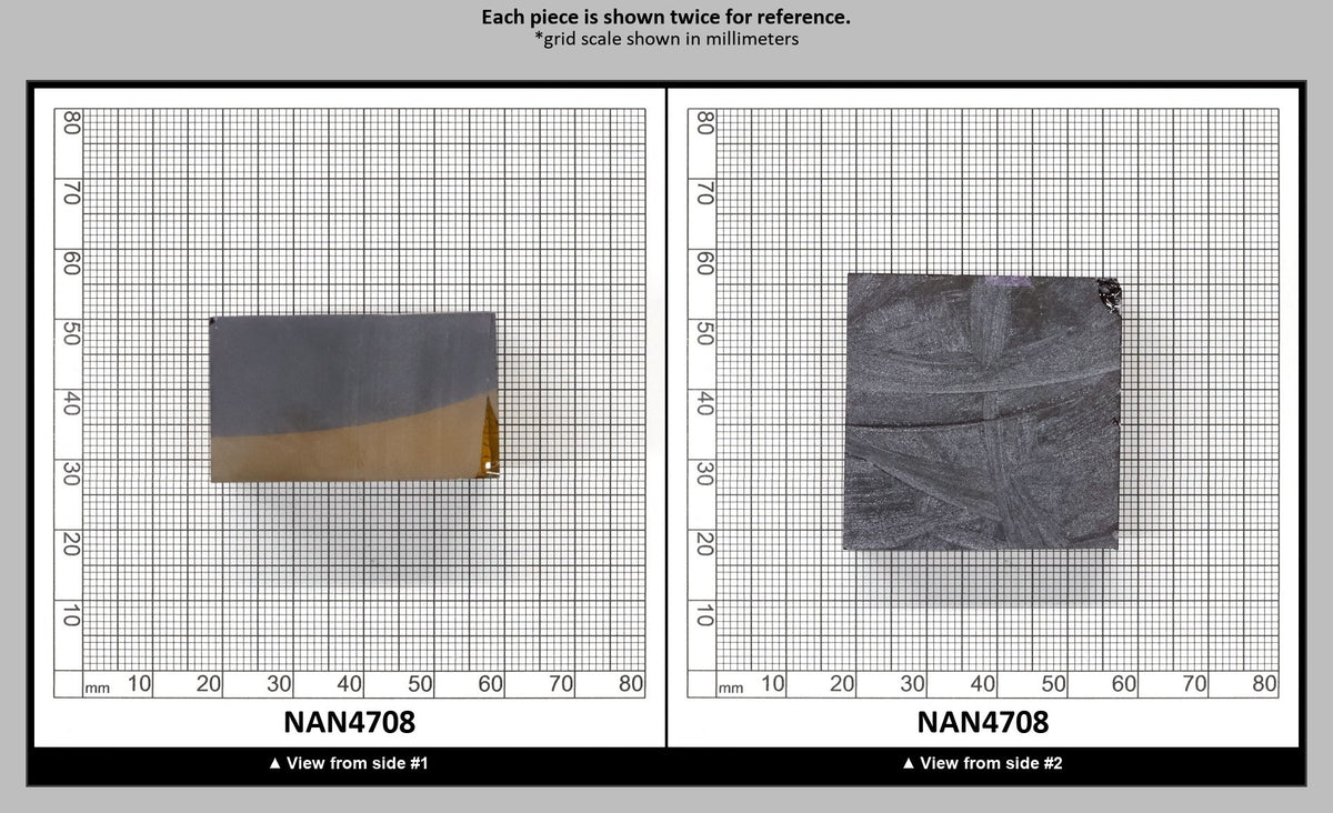 Nanosital Simulated Ametrine Lab Created Faceting Rough for Gem Cutting - Bi-Color Purple-Orange - Various Sizes : NAN4708