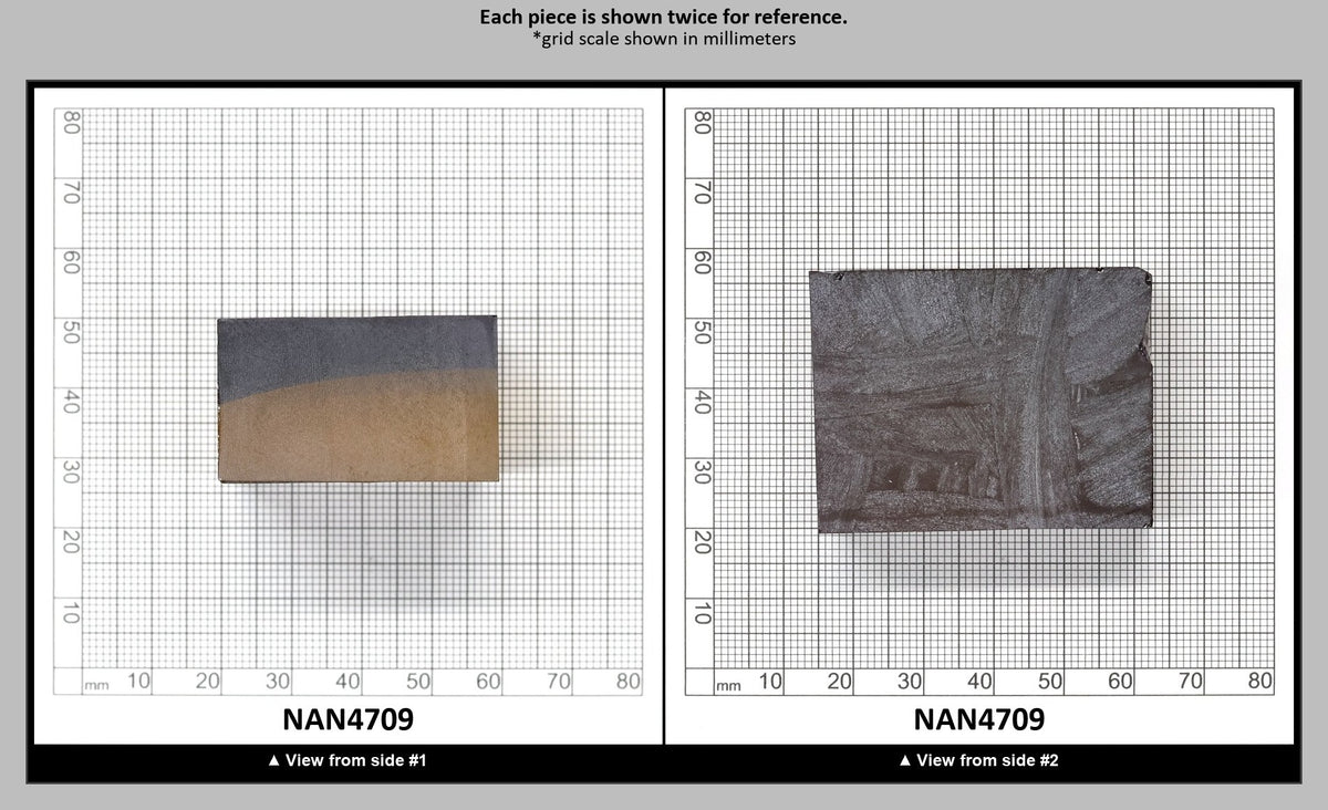 Nanosital Simulated Ametrine Lab Created Faceting Rough for Gem Cutting - Bi-Color Purple-Orange - Various Sizes : NAN4709