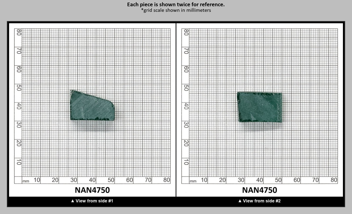 Nanosital Simulated Light Emerald Lab Created Faceting Rough for Gem Cutting - #0/3 - Various Sizes : NAN4750