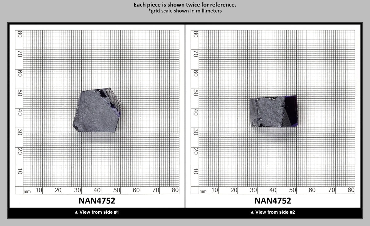 Nanosital Simulated Color Changing Lab Created Faceting Rough for Gem Cutting - #E-117 - Various Sizes : NAN4752