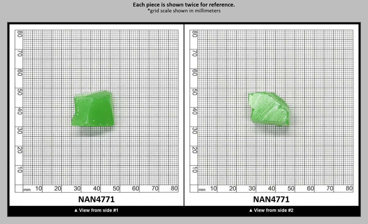 Nanosital Simulated Light Kryptonite Opal Lab Created Faceting Rough for Gem Cutting - #0011/1 - Various Sizes : NAN4771