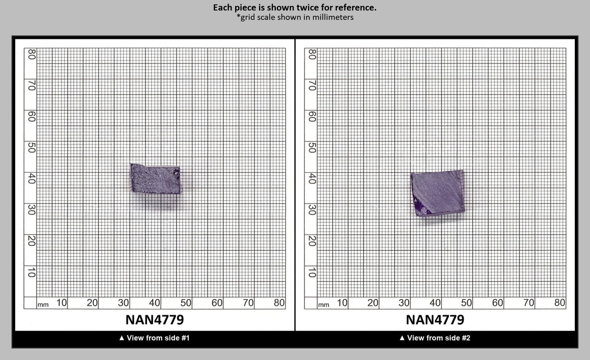 Nanosital Simulated Medium Amethyst  Lab Created Faceting Rough for Gem Cutting - #A-2299 - Various Sizes : NAN4779