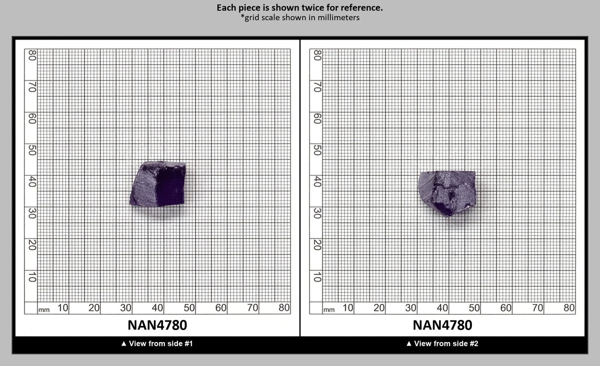 Nanosital Simulated Medium Amethyst  Lab Created Faceting Rough for Gem Cutting - #A-2299 - Various Sizes : NAN4780
