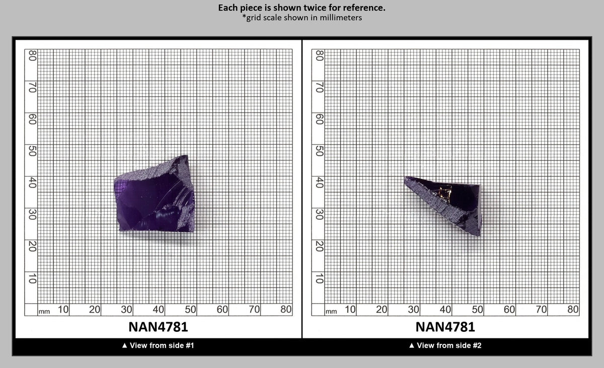 Nanosital Simulated Medium Amethyst  Lab Created Faceting Rough for Gem Cutting - #A-2299 - Various Sizes : NAN4781