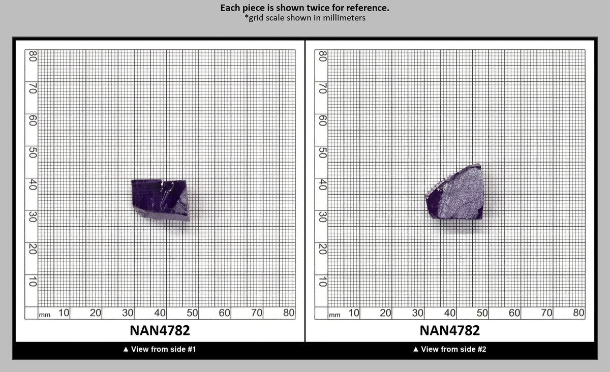 Nanosital Simulated Medium Amethyst  Lab Created Faceting Rough for Gem Cutting - #A-2299 - Various Sizes : NAN4782