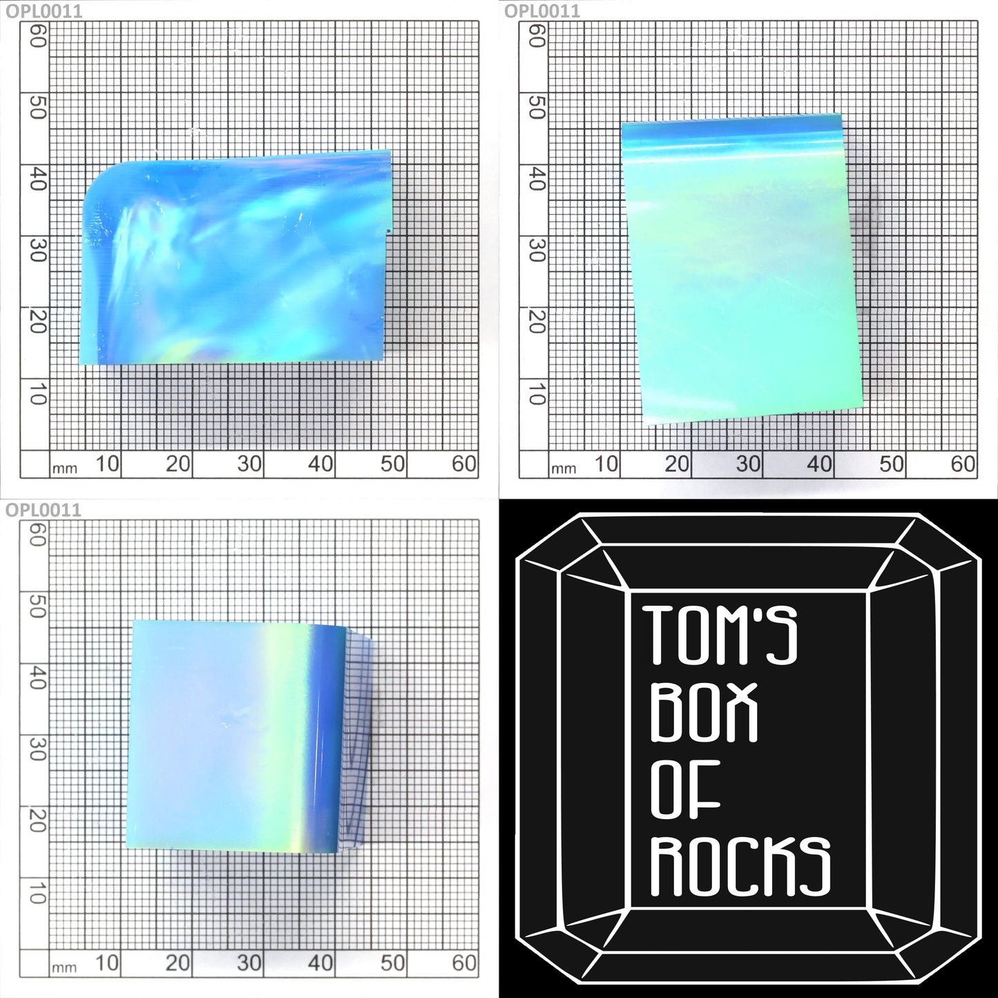 Opal Au Green Fire/Sky Blue FB8 : OPL0011
