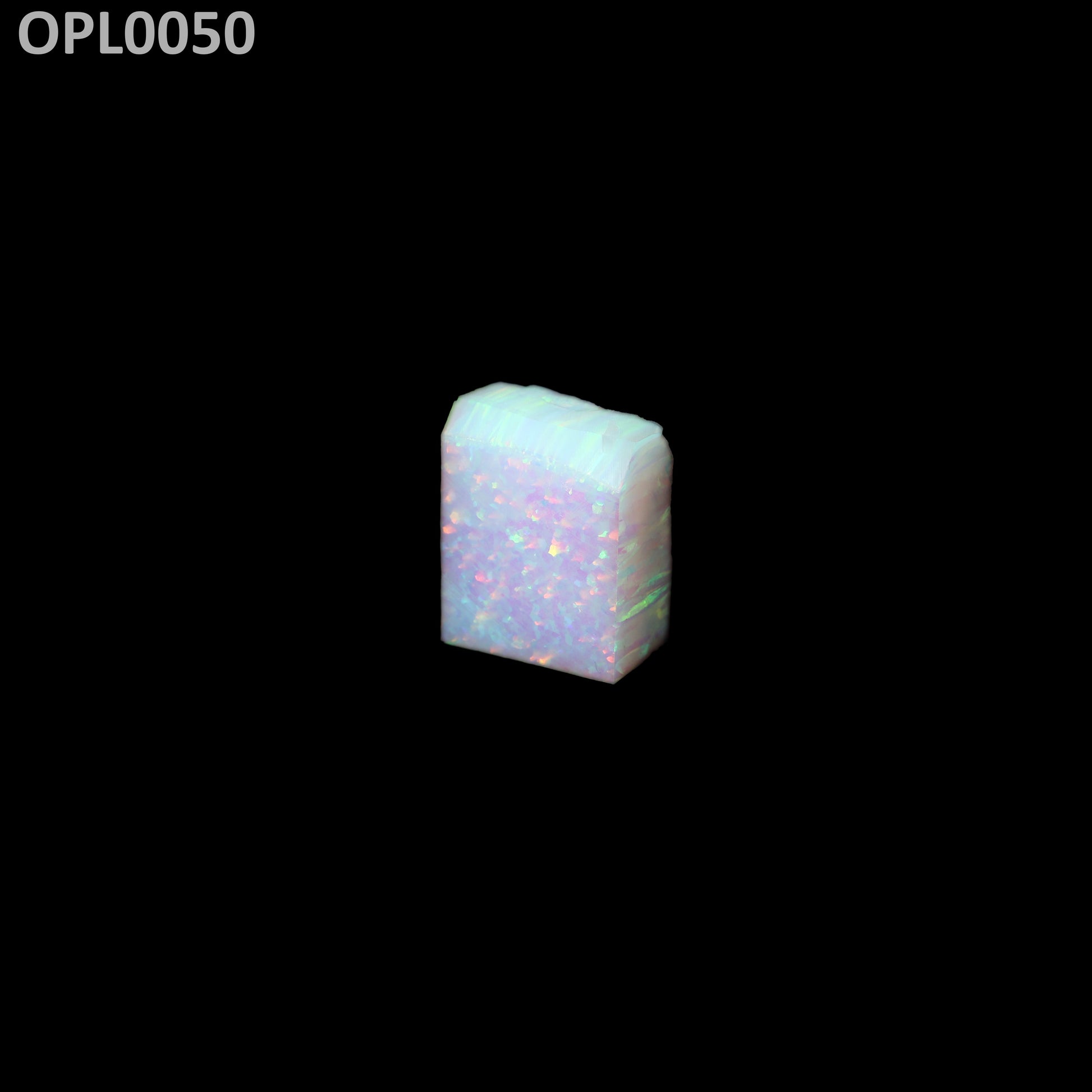 Opal Imp Orange Fire/White I-0B-W : OPL0050