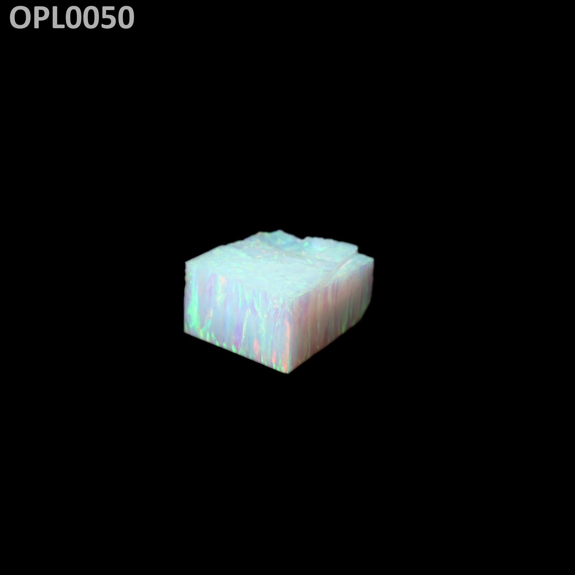 Opal Imp Orange Fire/White I-0B-W : OPL0050