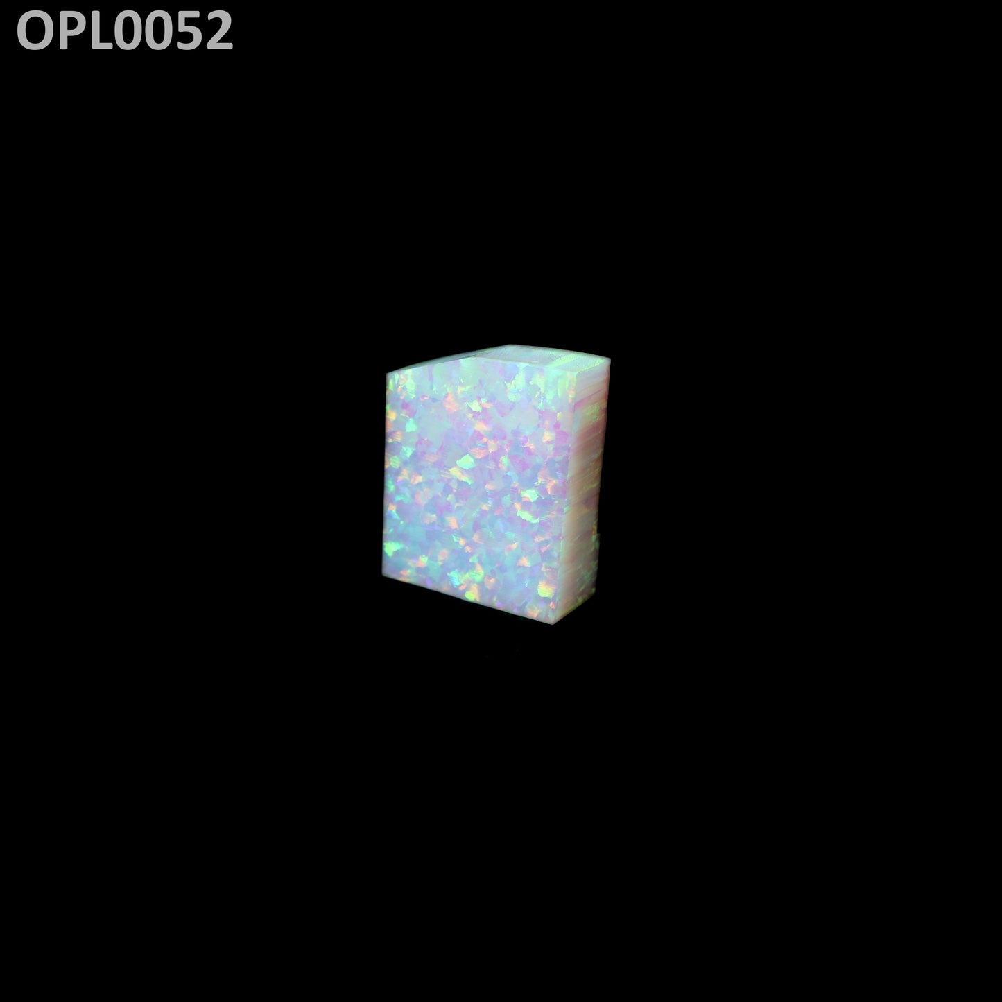 Opal Imp Orange Fire/White I-0B-W : OPL0052