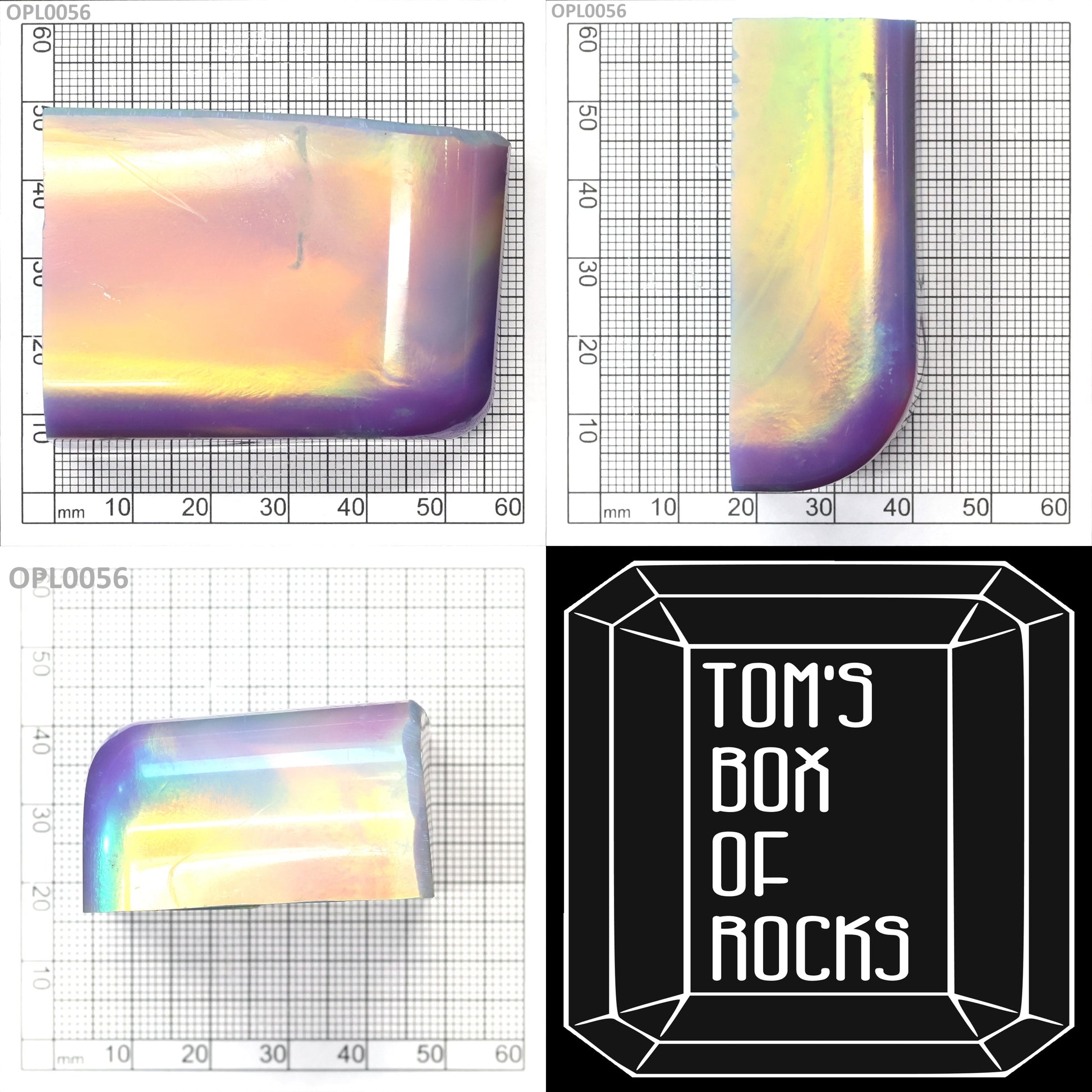 Opal Au Green Fire/Unicorn FB21 : OPL0056