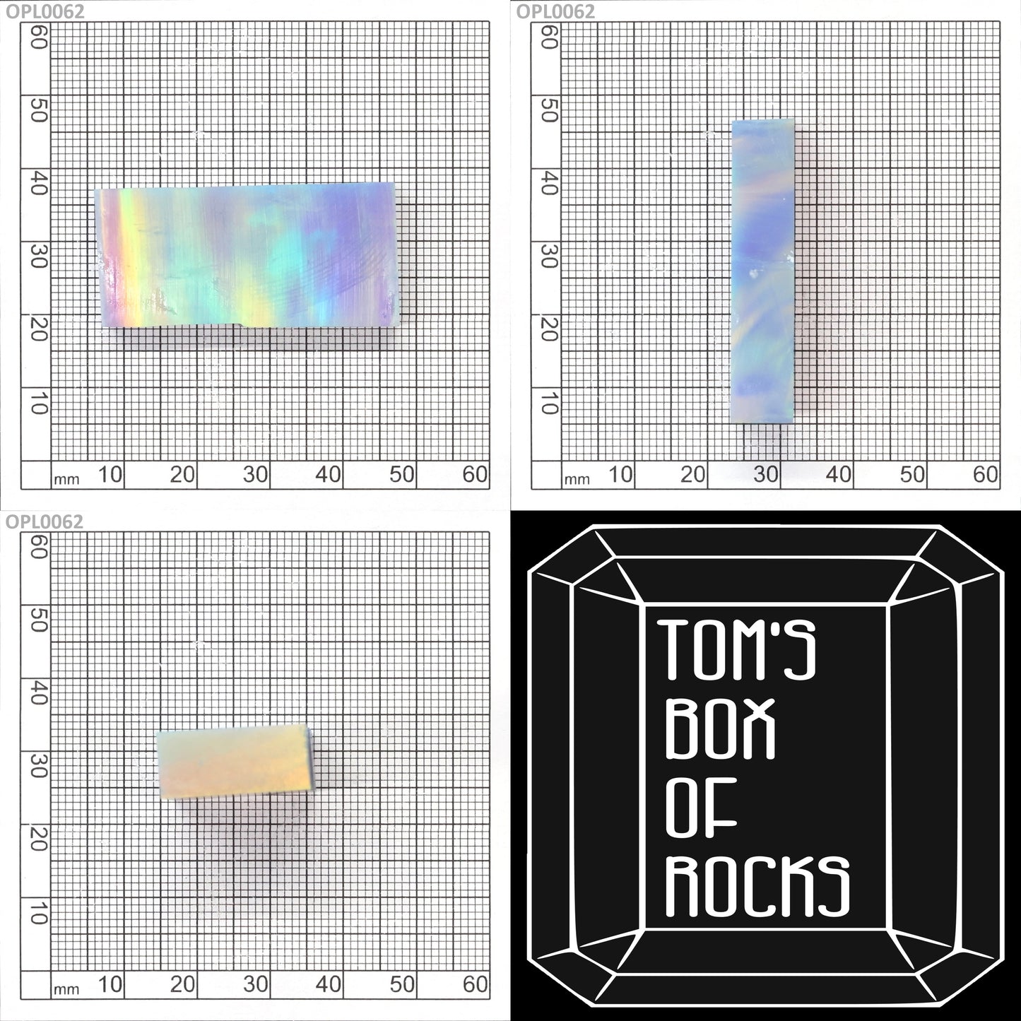 Opal Au Green Fire/Unicorn FB21 : OPL0062
