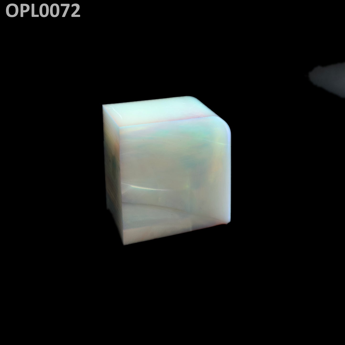 Opal Au Orange Fire/White FD0 : OPL0072