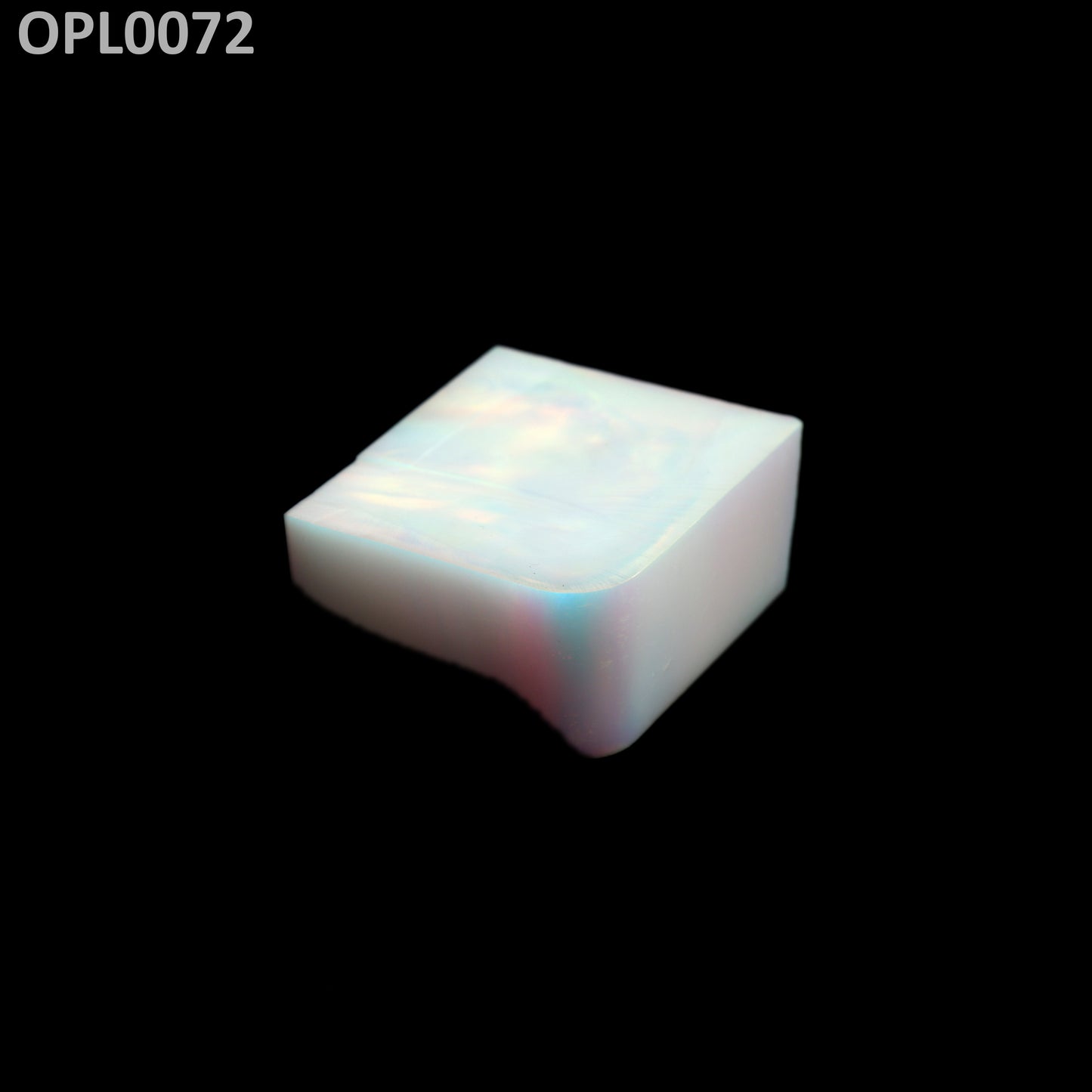 Opal Au Orange Fire/White FD0 : OPL0072