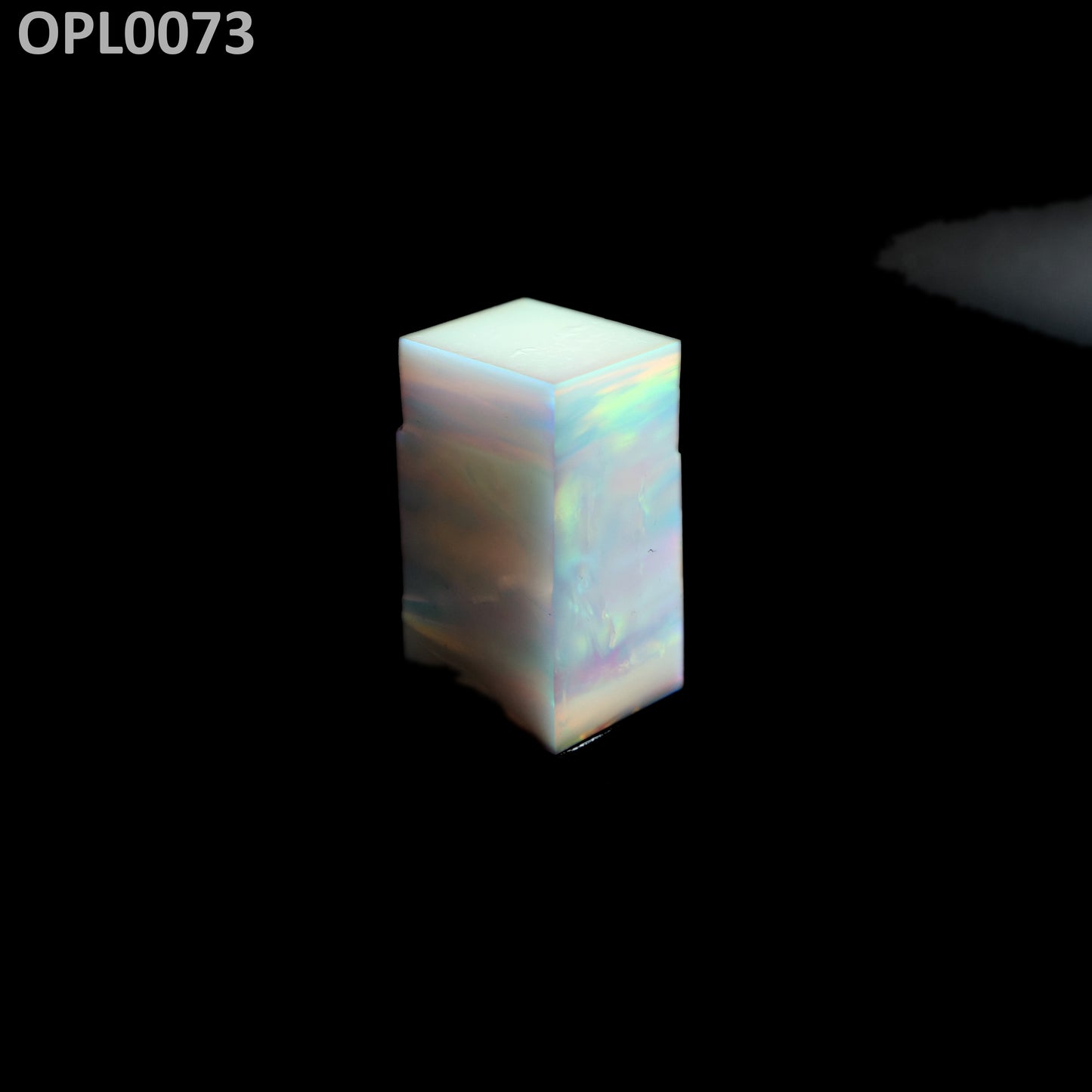 Opal Au Orange Fire/White FD0 : OPL0073