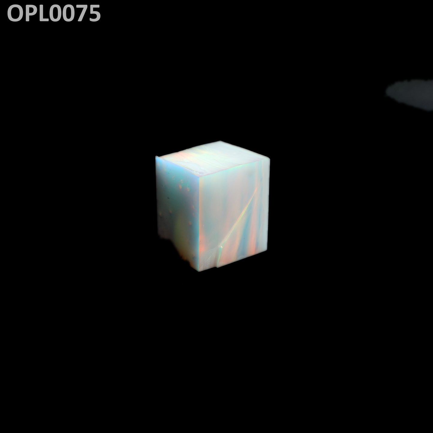 Opal Au Orange Fire/White FD0 : OPL0075