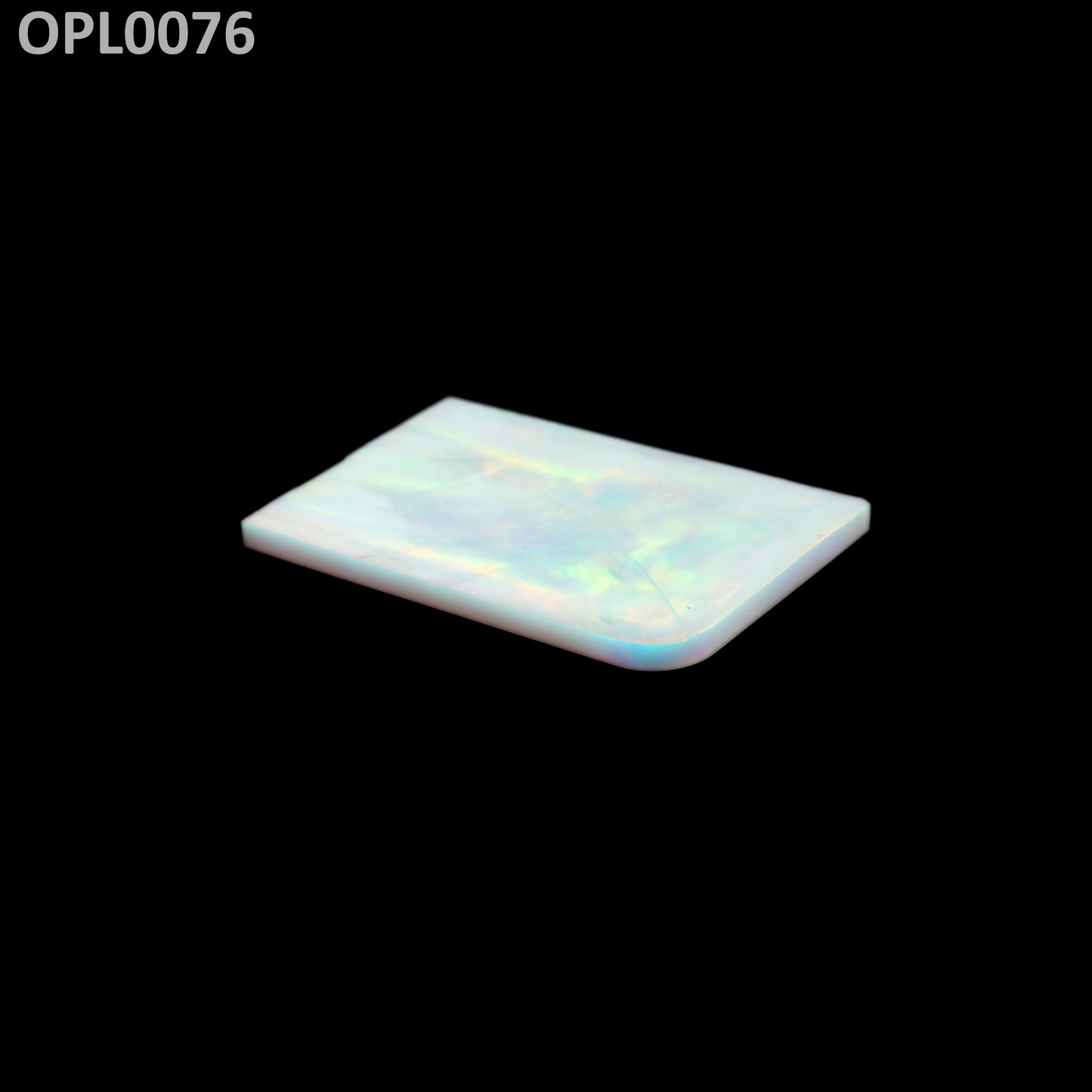 Opal Au Orange Fire/White FD0 : OPL0076