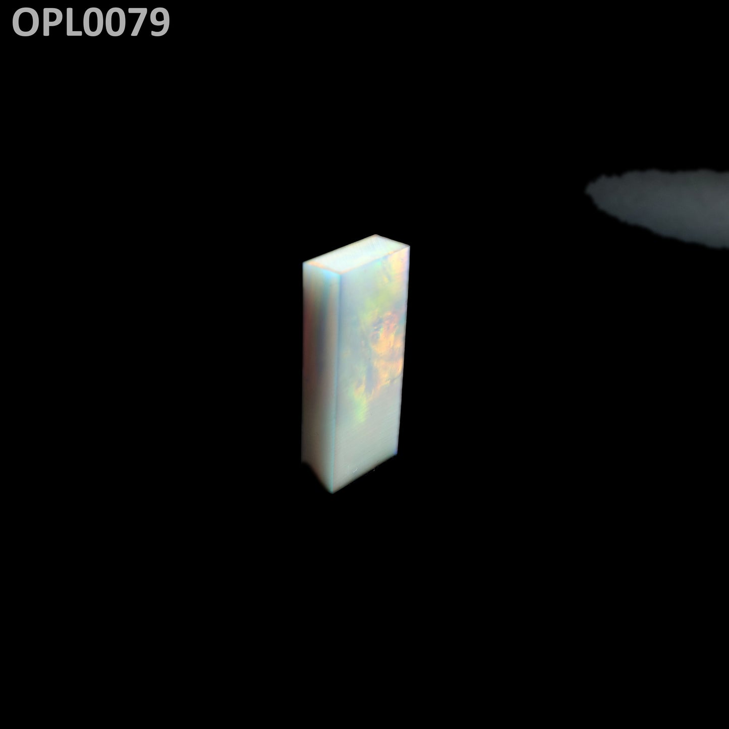Opal Au Orange Fire/White FD0 : OPL0079