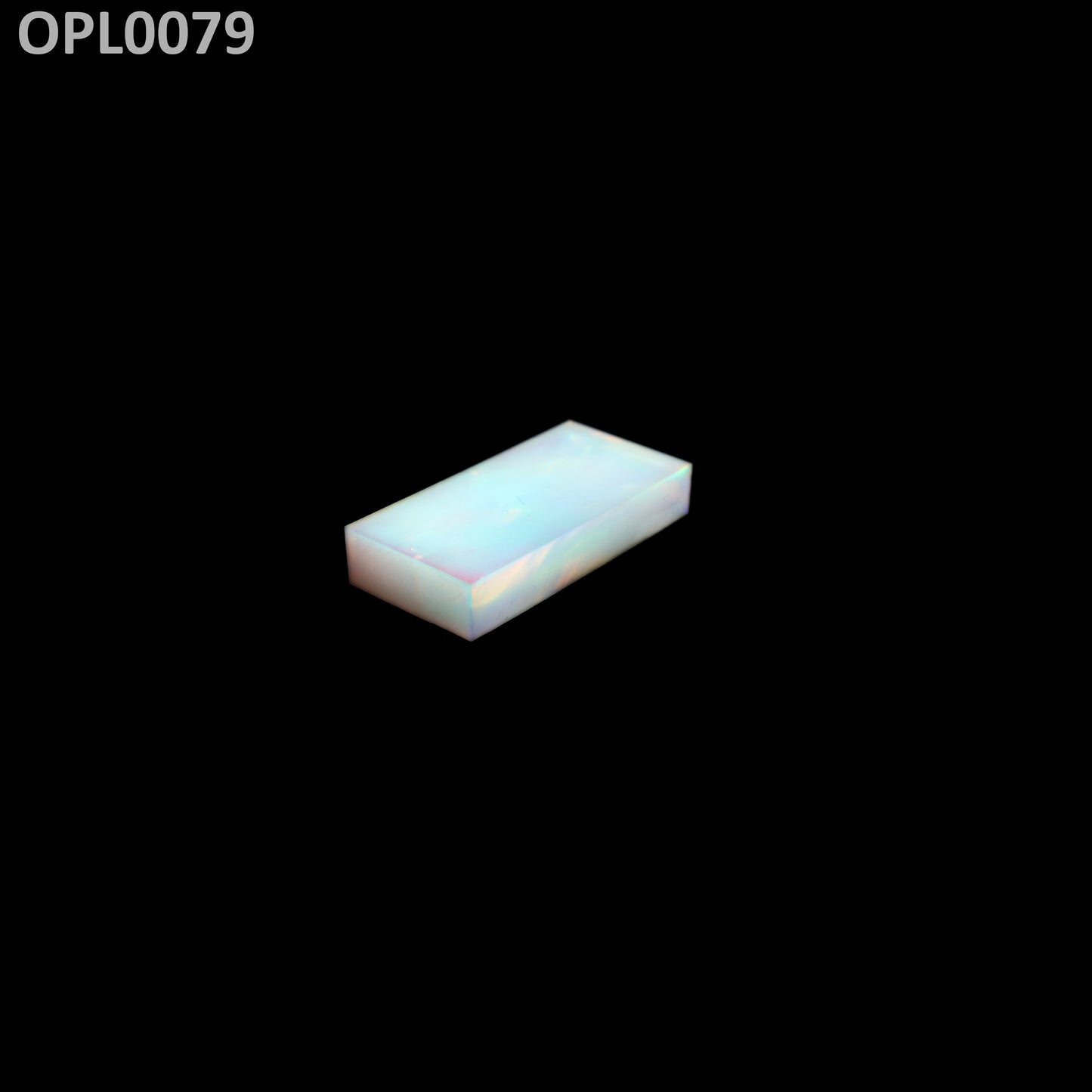 Opal Au Orange Fire/White FD0 : OPL0079