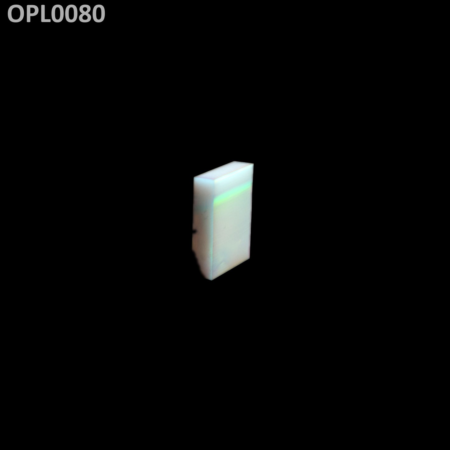 Opal Au Orange Fire/White FD0 : OPL0080