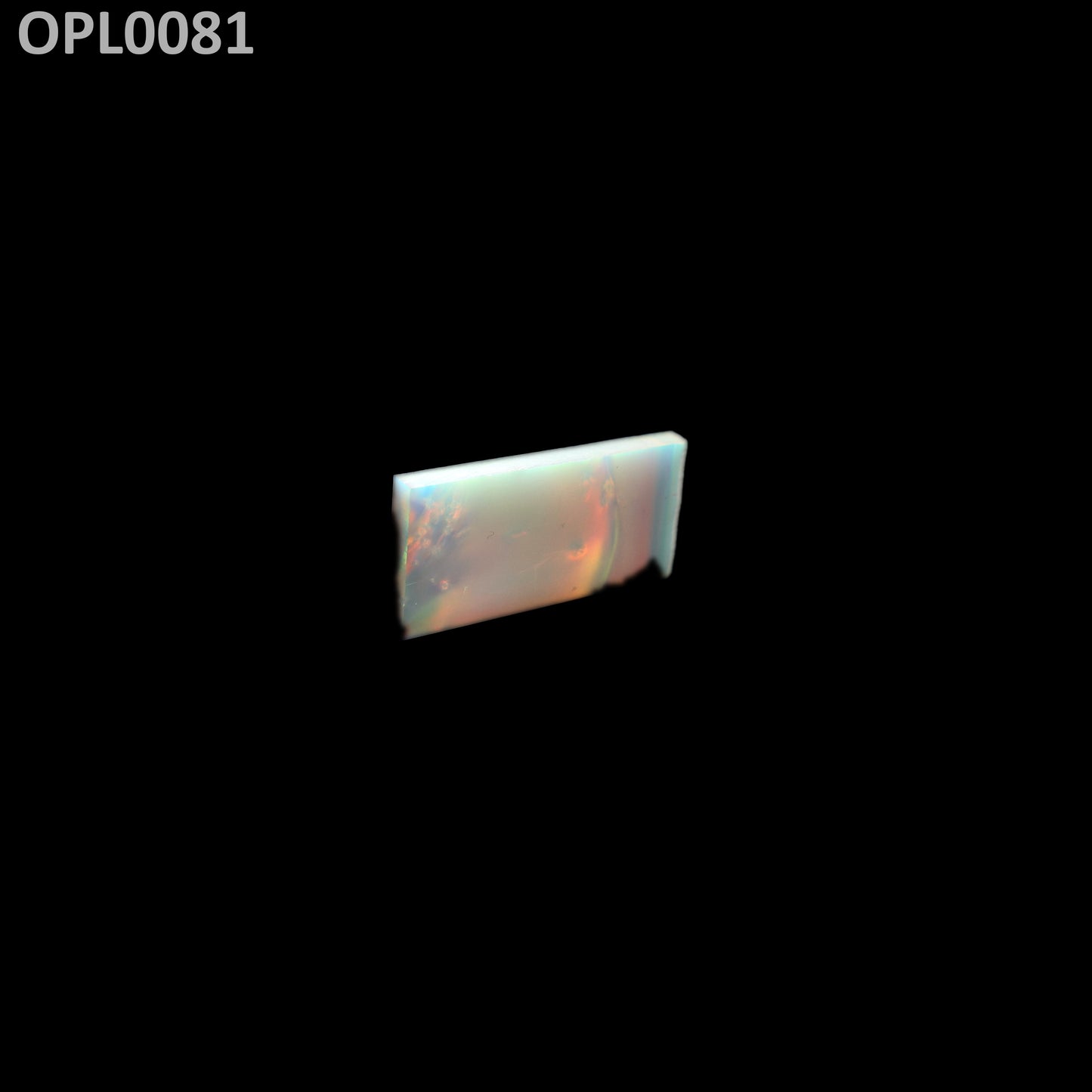 Opal Au Orange Fire/White FD0 : OPL0081
