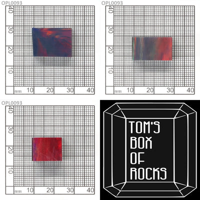 Opal Au Orange Fire/Black FD3 : OPL0093