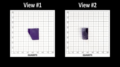 Amethyst Hydrothermal Synthetic Quartz - Lab Created Faceting Rough