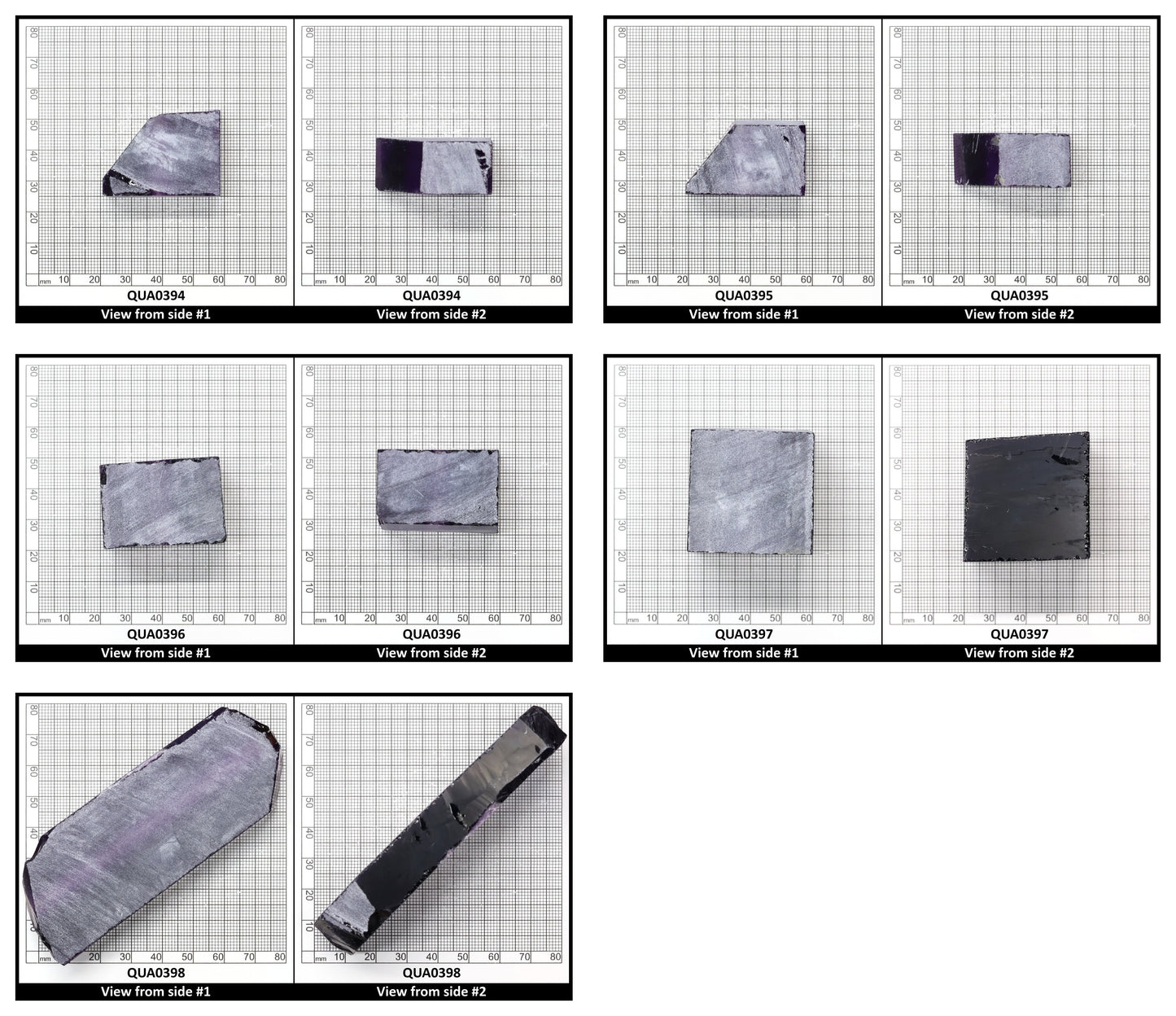 Amethyst Hydrothermal Synthetic Quartz - Lab Created Faceting Rough