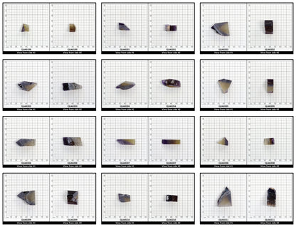 Ametrine Hydrothermal Synthetic Quartz - Lab Created Faceting Rough
