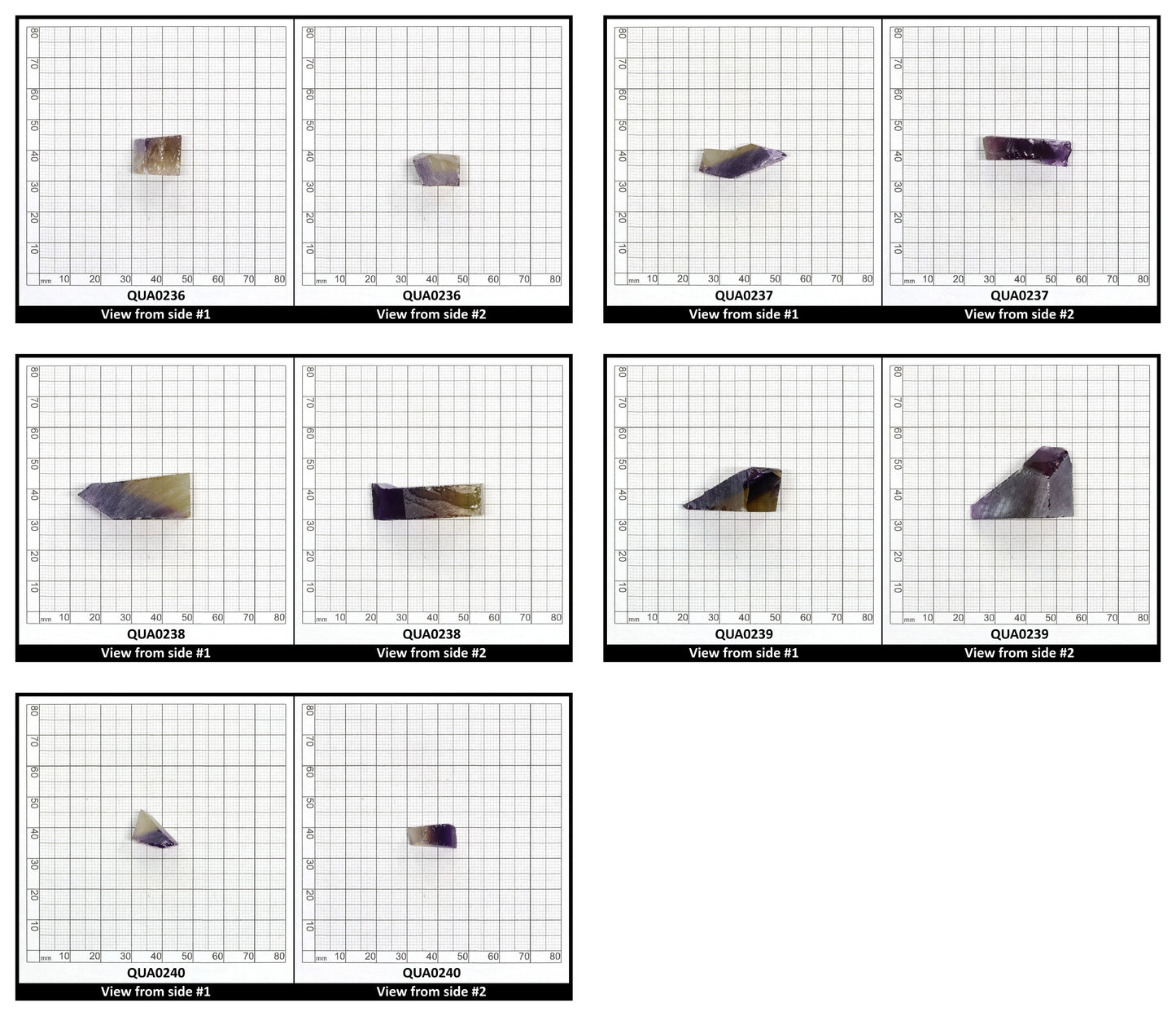 Ametrine Hydrothermal Synthetic Quartz - Lab Created Faceting Rough