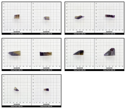 Ametrine Hydrothermal Synthetic Quartz - Lab Created Faceting Rough