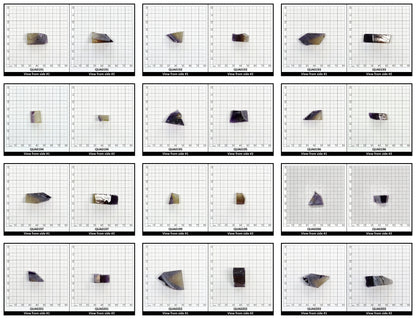 Ametrine Hydrothermal Synthetic Quartz - Lab Created Faceting Rough