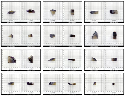 Ametrine Hydrothermal Synthetic Quartz - Lab Created Faceting Rough
