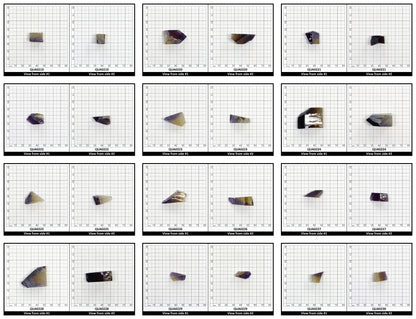 Ametrine Hydrothermal Synthetic Quartz - Lab Created Faceting Rough
